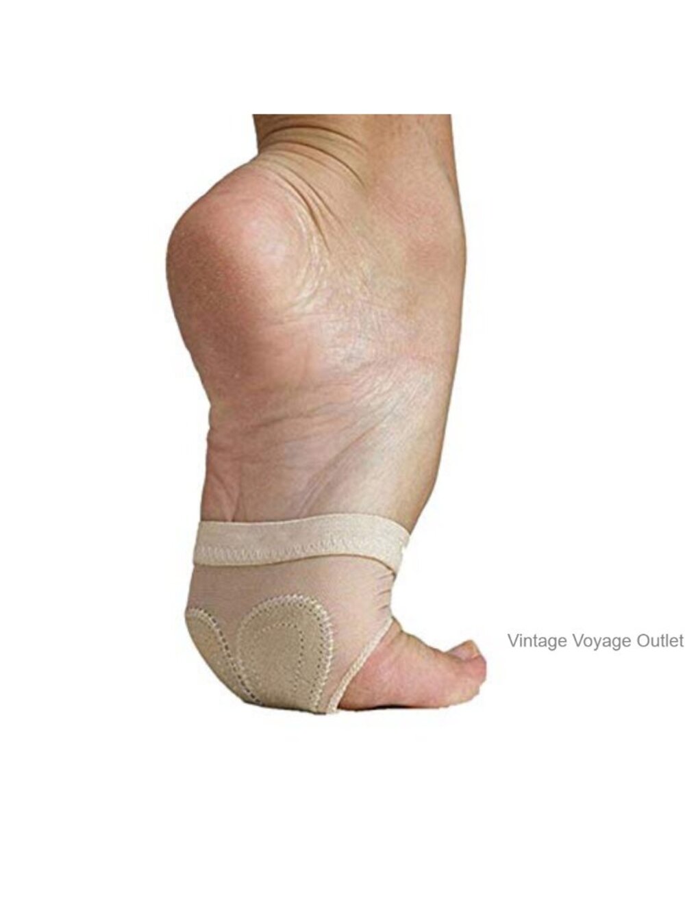 Half Sole Dance Shoes Lyrical Bare Foot Thong Dance PAW Ballet Fitness